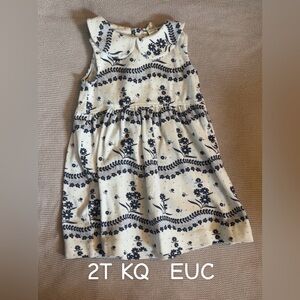 Kate Quinn Floral Peter Pan Dress